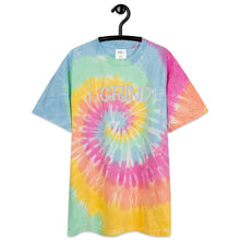 Load image into Gallery viewer, Unisex i GRIND Tye Dye | Creative Demand Clothing Tye Dye | Oversized tie-dye t-shirt (White Text)
