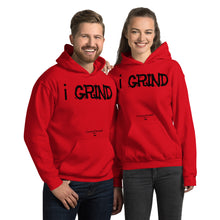 Load image into Gallery viewer, Unisex i GRIND Hoodies | Creative Demand Clothing Hoodies (Black Text)
